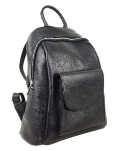 Rucsac piele naturala negru Alice