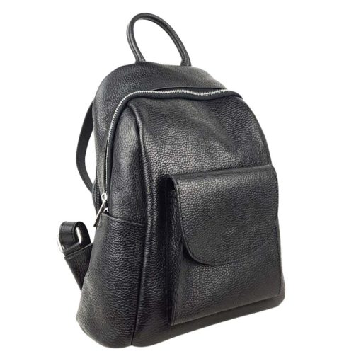 Rucsac piele naturala negru Alice