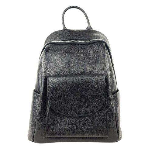 Rucsac piele naturala negru Alice