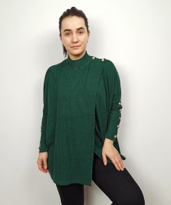 Bluza dama verde oversize Melis