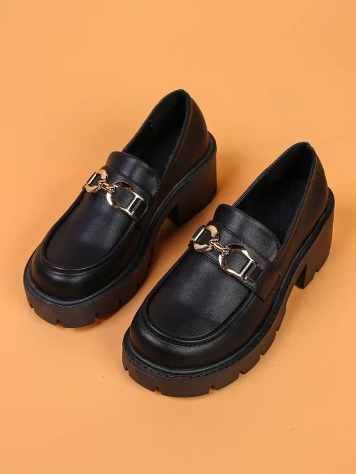 Loafers dama accesoriu auriu Ada negri