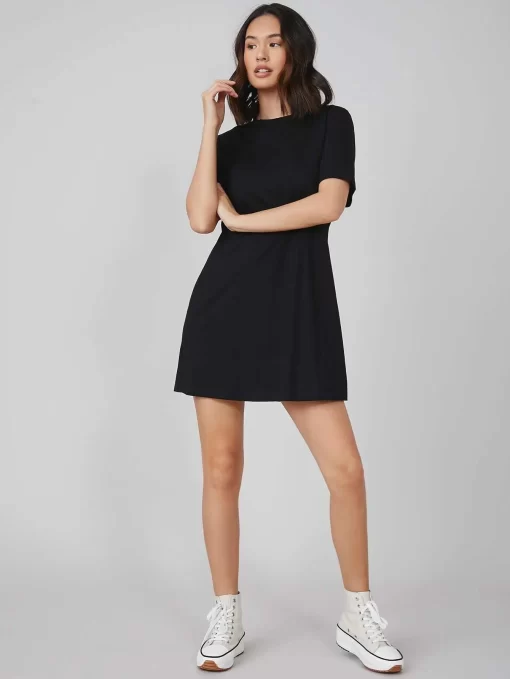 Rochie dama neagra casual Basic