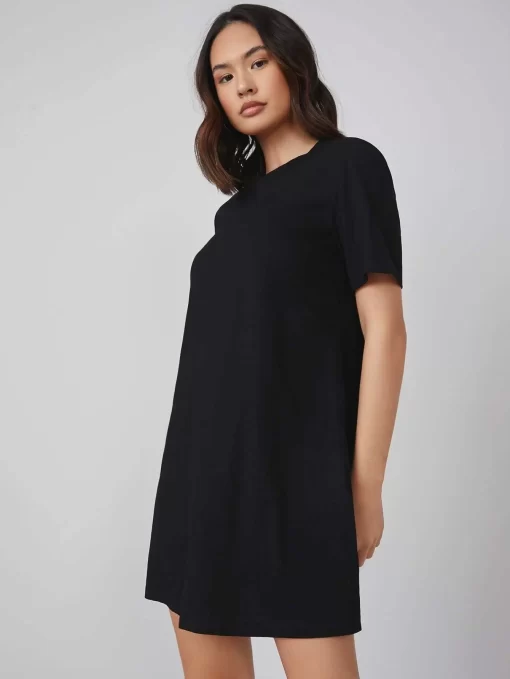 Rochie dama neagra casual Basic