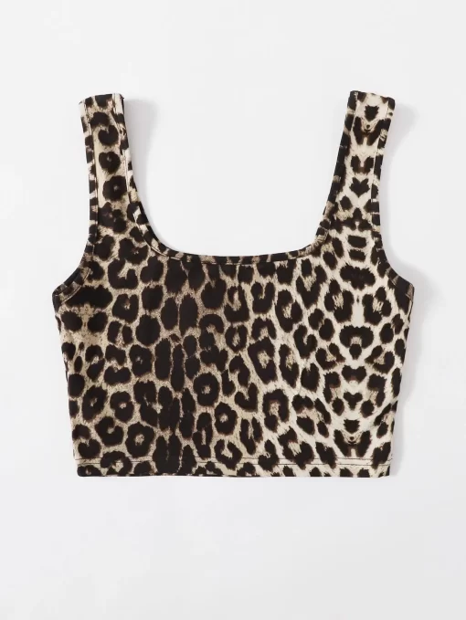 Bustiera dama leopard print Itzel