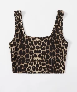 Bustiera dama leopard print Itzel