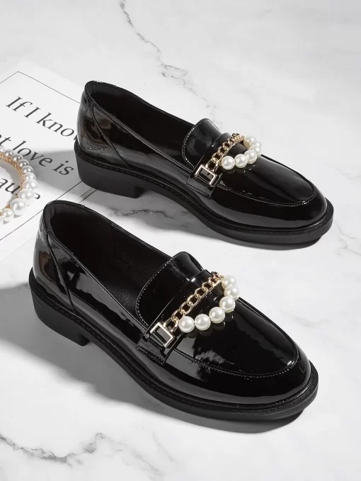 Loafers dama lacuiti cu accesorii Alma