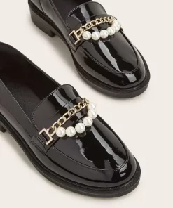 Loafers dama lacuiti cu accesorii Alma