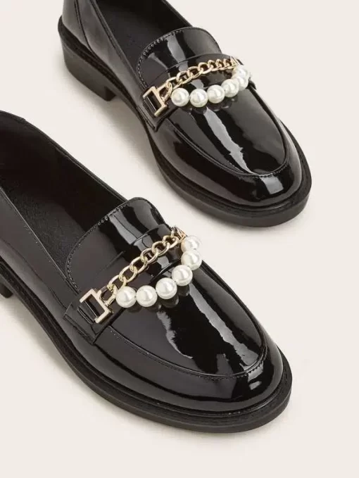 Loafers dama lacuiti cu accesorii Alma