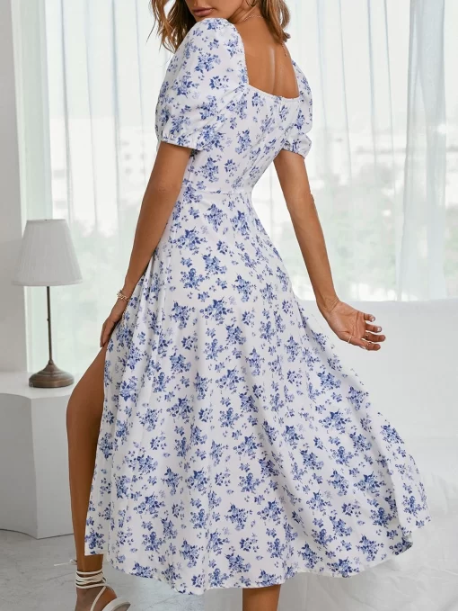 Rochie cu imprimeu floral Luella